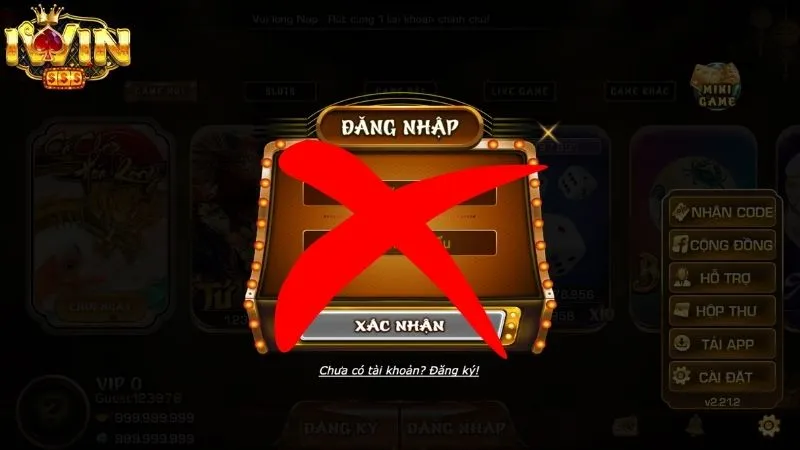 Tài Khoản Hợp Lệ Và Đã Đăng Ký